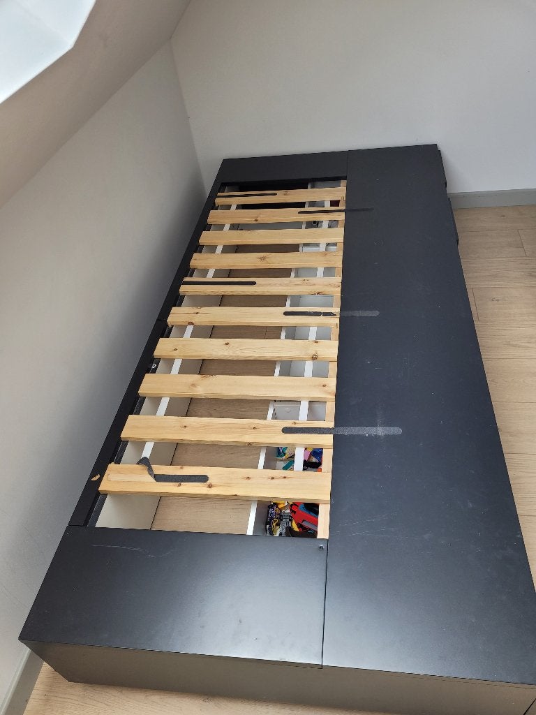 Lit 1 personne, Maison & Meubles, 90 cm, Une personne, Enlèvement, Utilisé