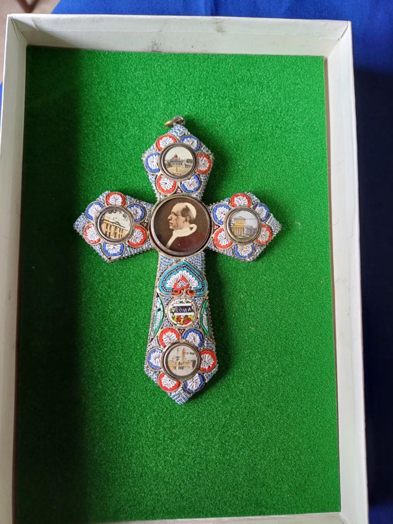 Pauselijk memorabilium, Antiek en Kunst, Antiek | Religieuze voorwerpen, Ophalen of Verzenden