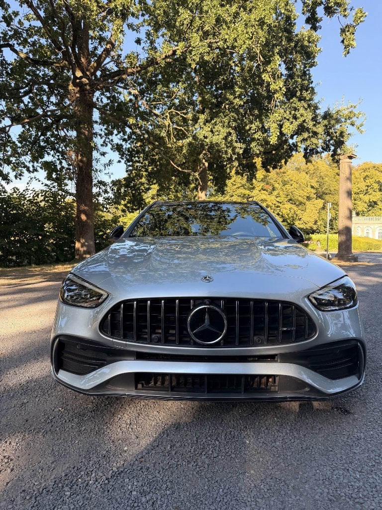 Mercedes c43AMG, Autos, Cuir, Noir, Automatique, Particulier