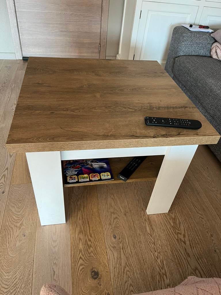 Salontafel, Huis en Inrichting, Ophalen, Zo goed als nieuw, Vierkant