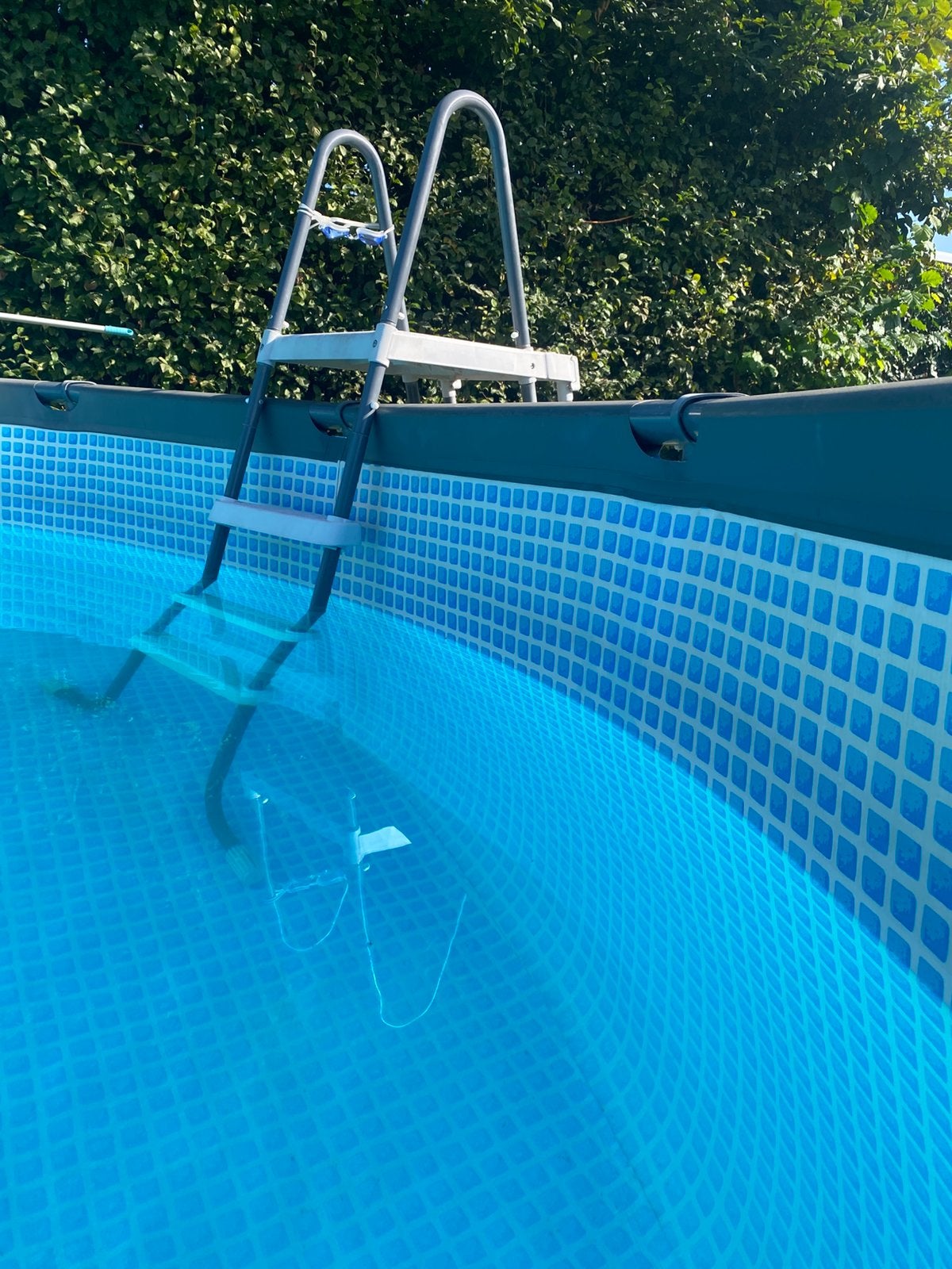 Intex zwembad 4m88, Ophalen, Gebruikt, Ladder