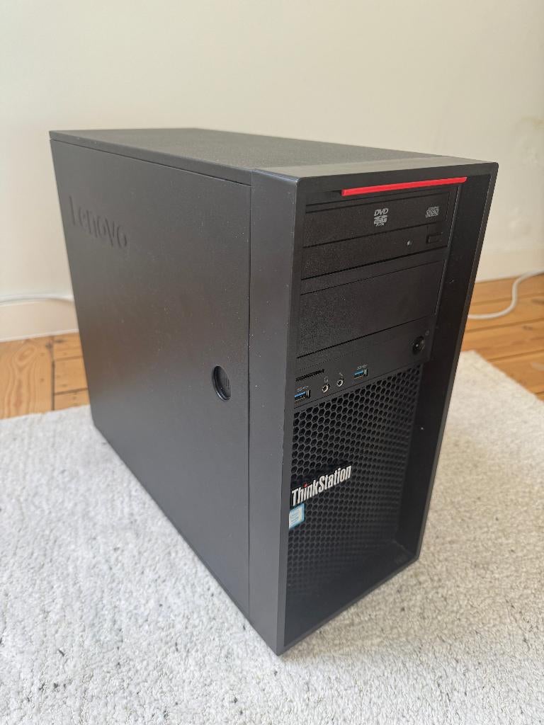 Lenovo Thinkstation P410 32GB RAM, Computers en Software, Desktop Pc's, Zo goed als nieuw, 3 tot 4 Ghz, SSD, 32 GB, Met videokaart