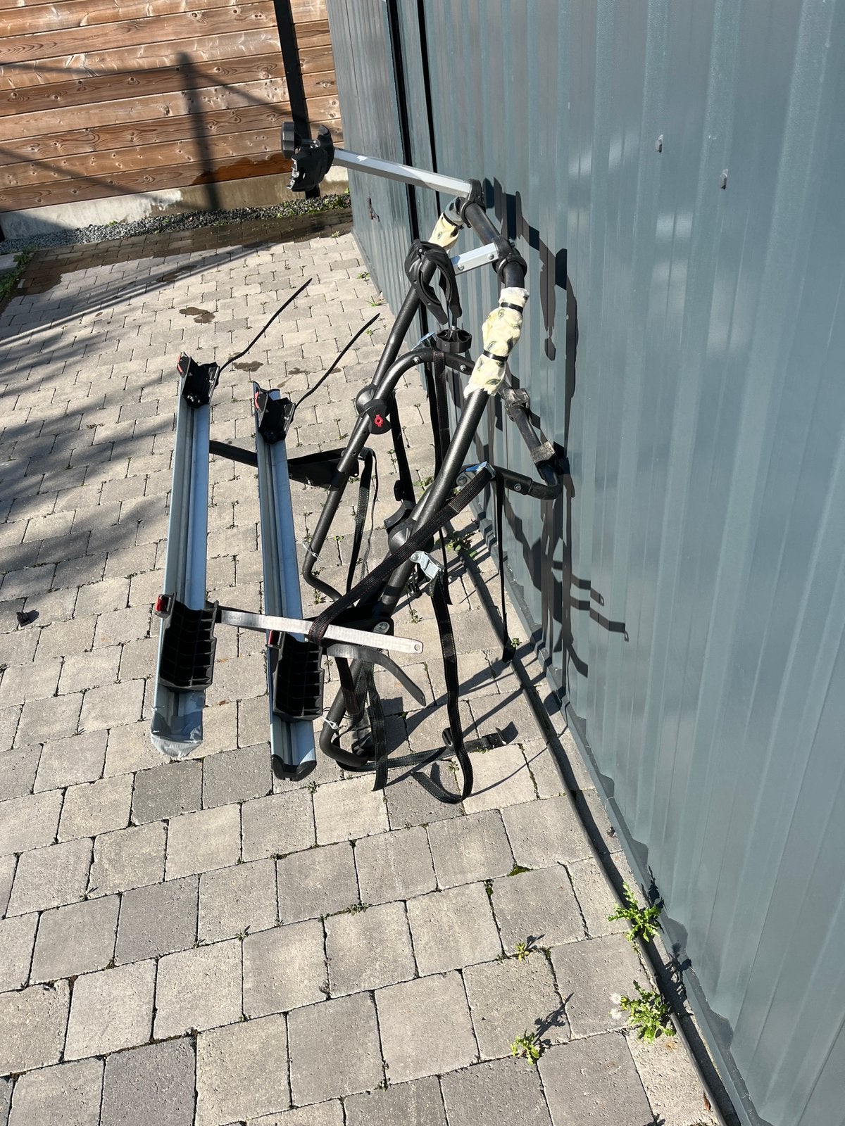 Menabo stanp-up fietsdrager, Enlèvement, 2 vélos, Utilisé, Porte-hayon