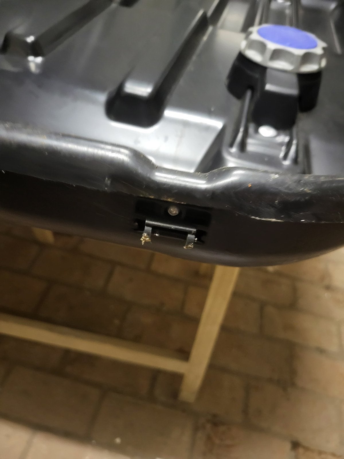 Dakkoffer auto, Ophalen, Gebruikt