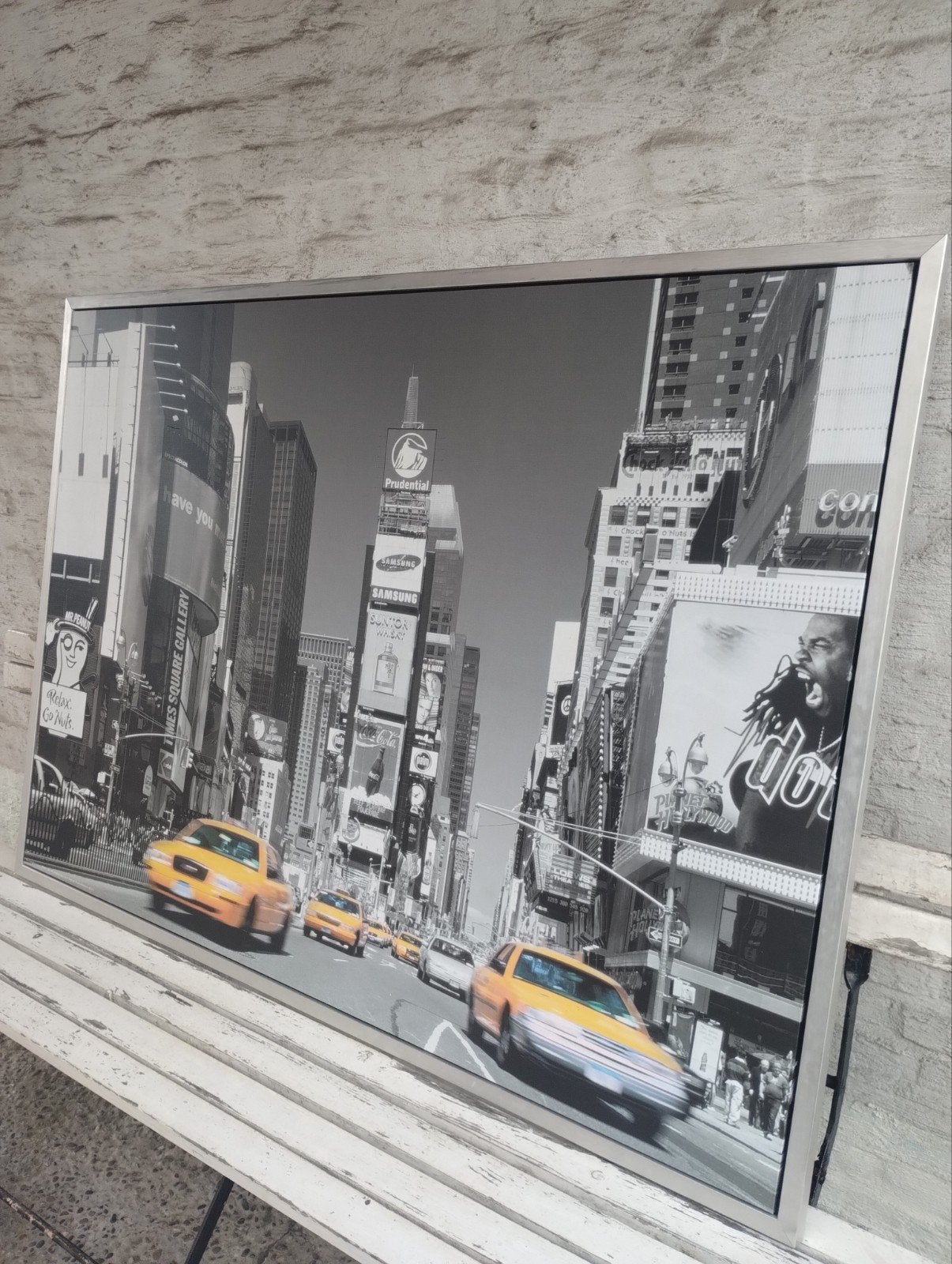 GRATIS.....grote kader New York...140x100cm, Ophalen of Verzenden