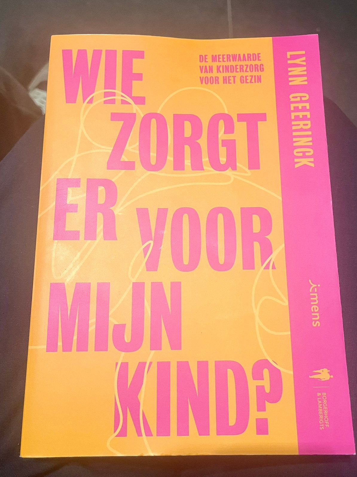 Wie zorgt er voor mijn kind? - Lynn Geerinck, Ophalen of Verzenden, Zo goed als nieuw