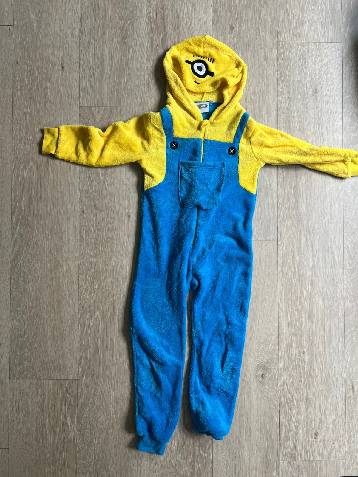 Verkleedkledij Minion, Kinderen en Baby's, Carnavalskleding en Verkleedspullen, Ophalen, Zo goed als nieuw