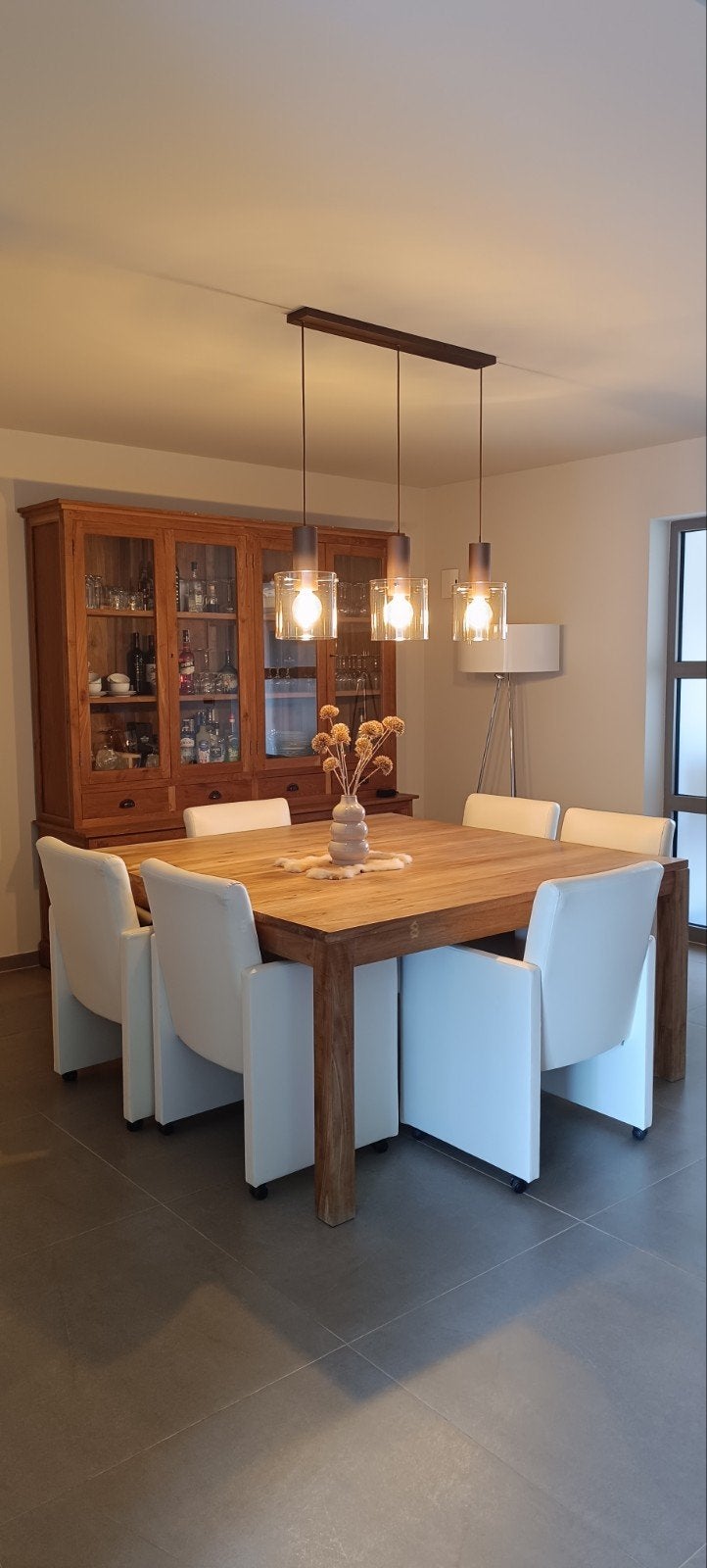 eetkamer teak, Huis en Inrichting, Complete eetkamers, Ophalen