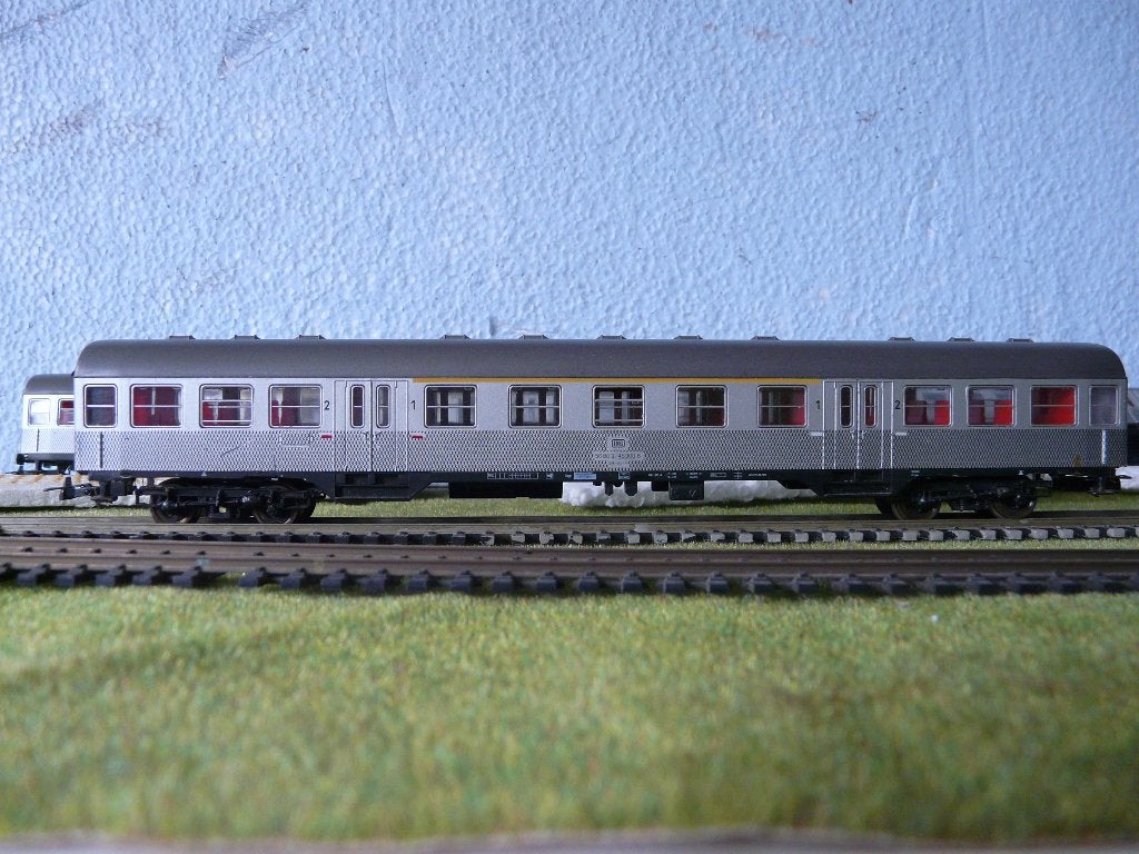Voiture de tourisme Roco H0 2 x 4266 (Silberling) 1./2.Kl.DB, Hobby & Loisirs créatifs, Wagon, Enlèvement, Roco, Courant continu