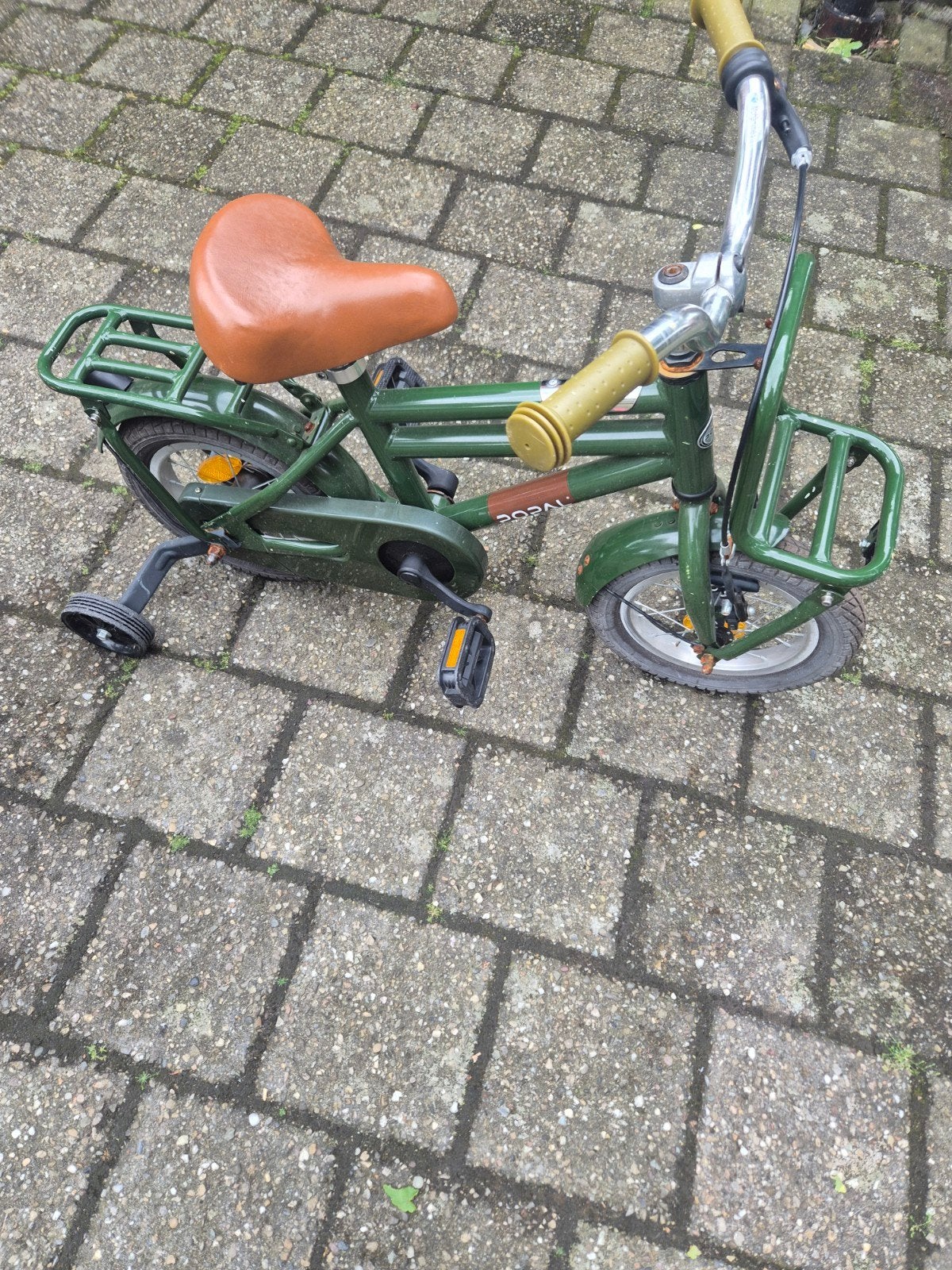 Kinderfiets + zijwieltjes, Ophalen, Zijwieltjes
