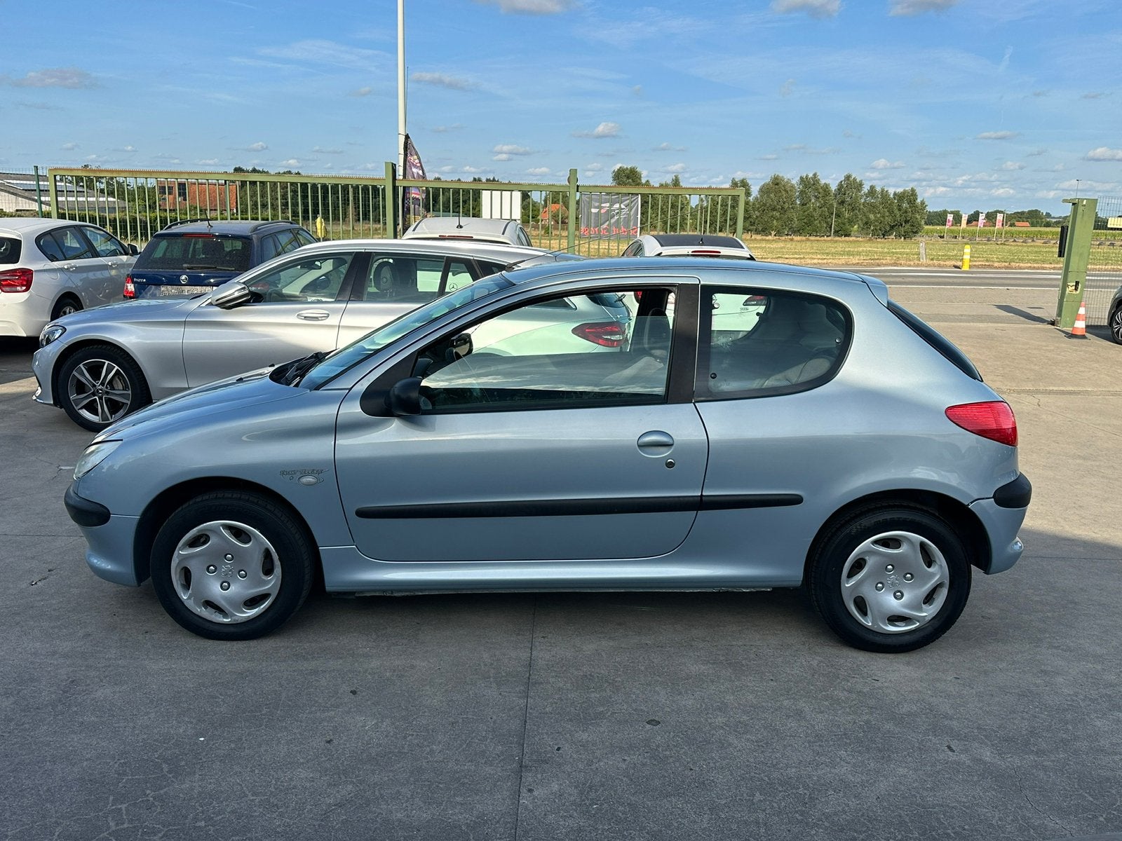 Peugeot 206 benzine, Auto's, Blauw, Bedrijf, Euro 4, 3 deurs