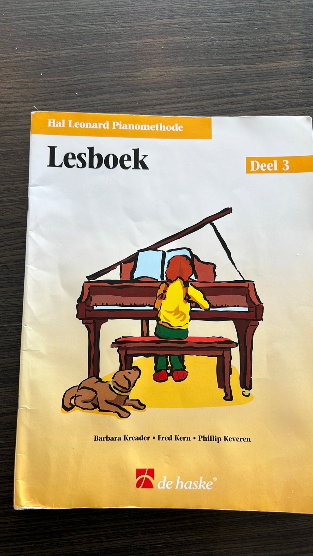 Lesboek Hal Leonard Pianomethode, Musique & Instruments, Partitions, Enlèvement, Utilisé, Piano