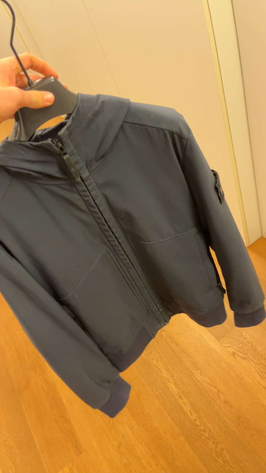 Stone Island Softshell, Kleding | Heren, Ophalen, Zo goed als nieuw, Maat 46 (S) of kleiner, Blauw