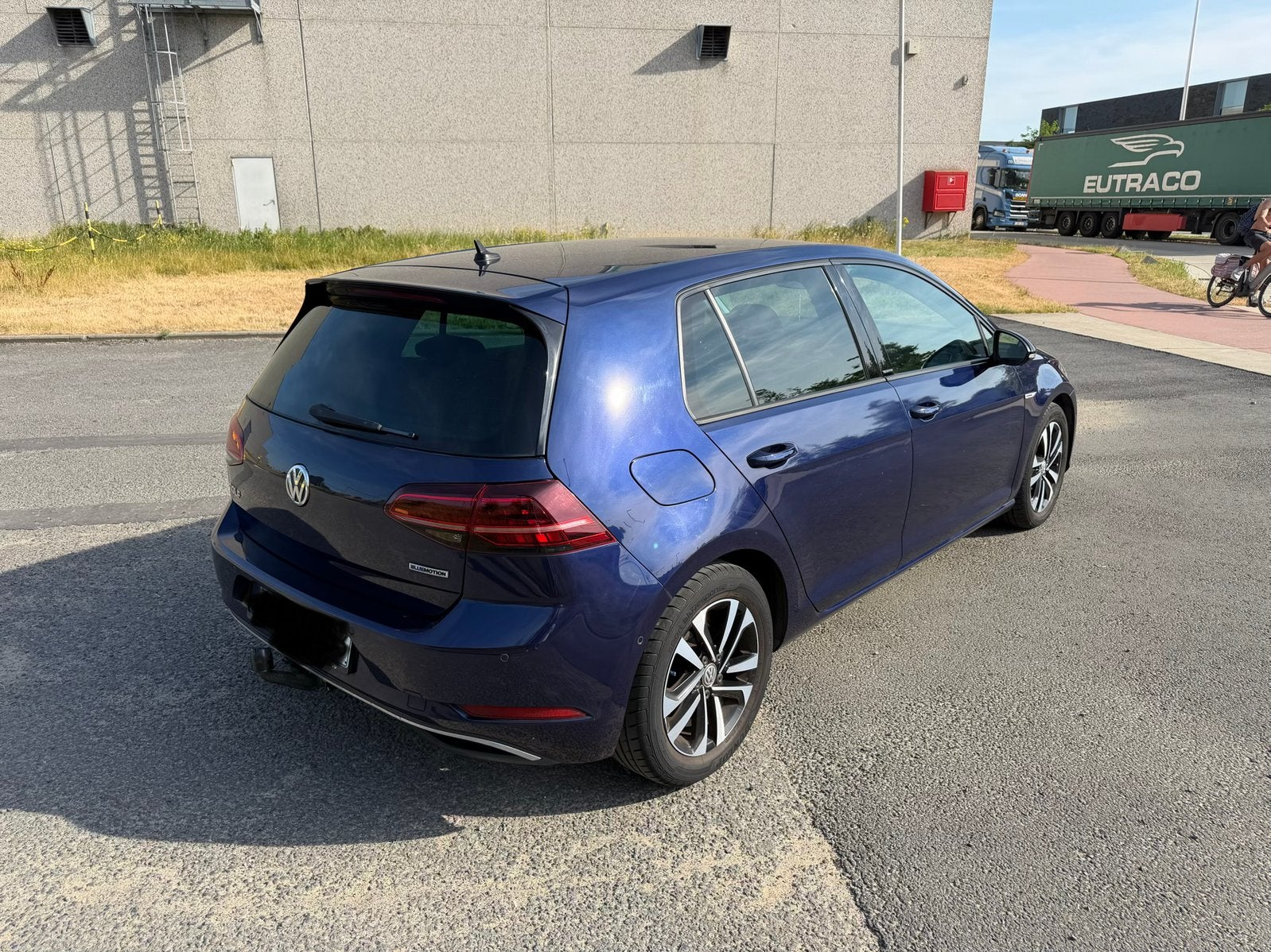 Volkswagen golf 7 bluemotion 1.5 TSI IQDRIVE pakket, Automaat, Stof, Euro 6, Blauw