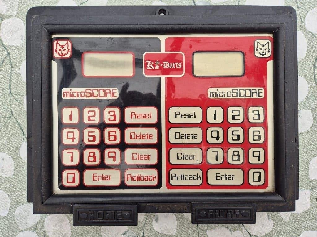 Vintage Bedieningspaneel Dartscorebord -  (1991), Ophalen of Verzenden, Gebruikt, Overige typen, Elektronisch