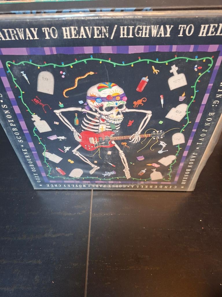 lp - various - stairway to heaven/highway to hell, Cd's en Dvd's, 1980 - 1989, Ophalen of Verzenden, Zo goed als nieuw, Originele persing
