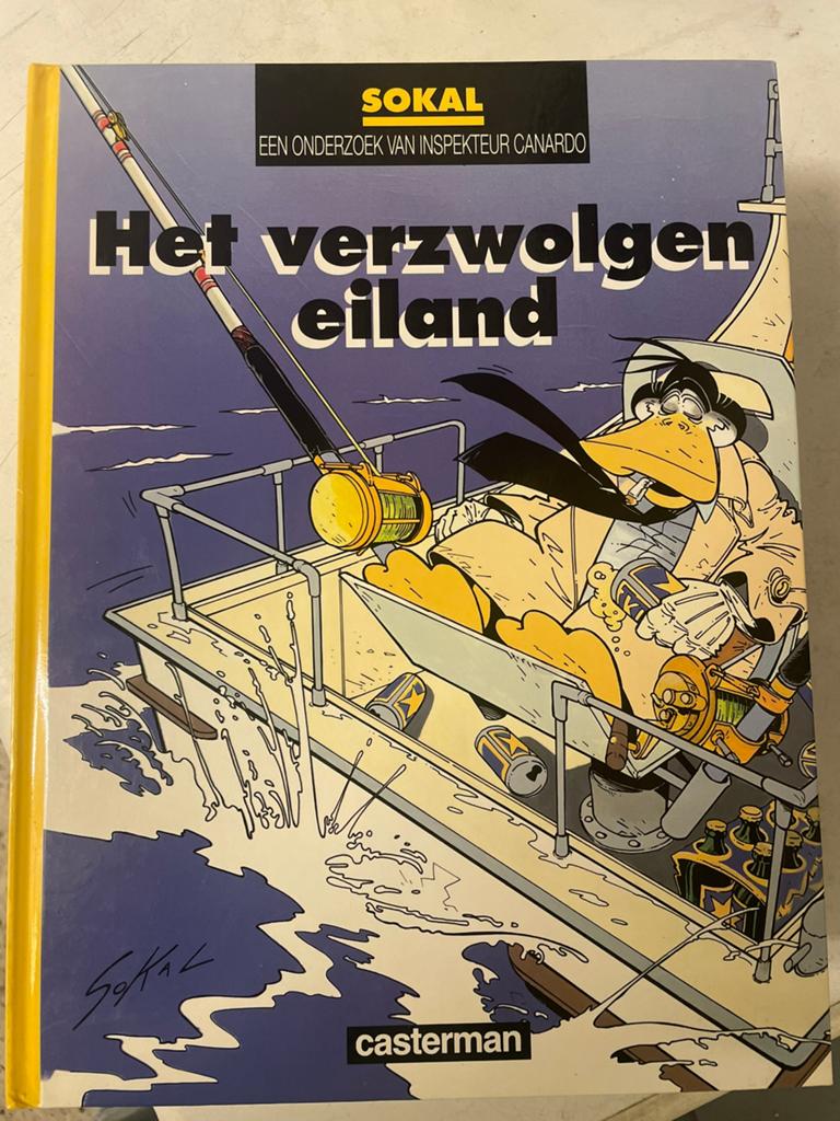 Lot van 14 sokal hc strips casterman inspecteur canardo, Ophalen of Verzenden, Zo goed als nieuw