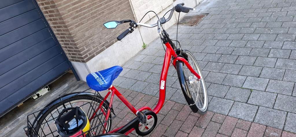 Driewieler voor een kind, Ophalen