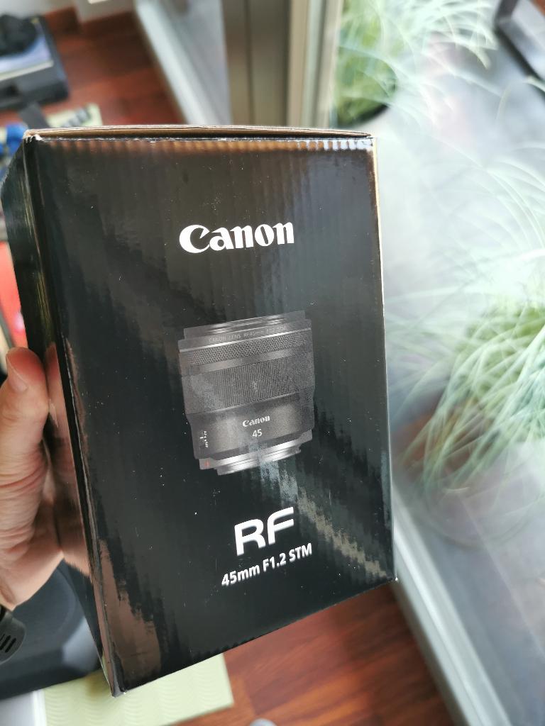 Canon RF 45mm 1.2 lens, TV, Hi-fi & Vidéo, Photo | Lentilles & Objectifs, Enlèvement, Neuf, Lentille standard