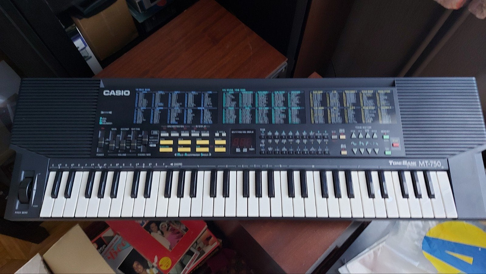 Casio tonebank MT-750, Muziek en Instrumenten, Keyboards, Ophalen, Gebruikt, Casio