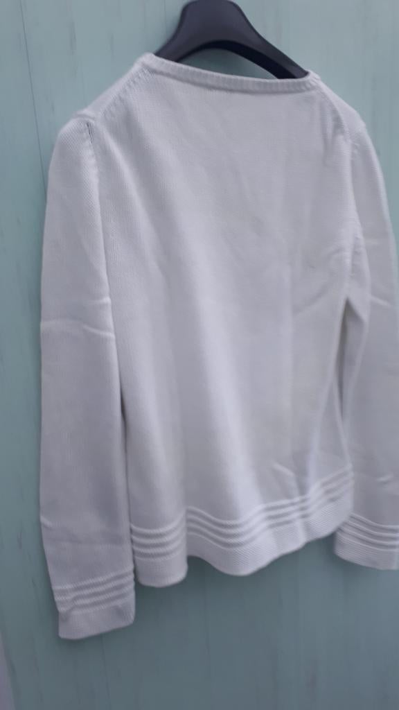 Mooie witte katoenen pull taille M La Gaviotta Sport, Kleding | Dames, Ophalen