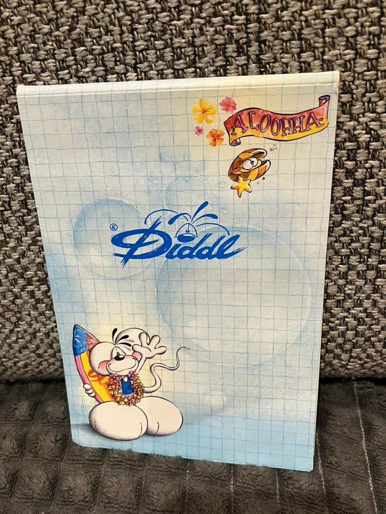 Diddl bloc - note A6 diddl avec planche de surf 4 feuilles, Enlèvement ou Envoi, Diddl