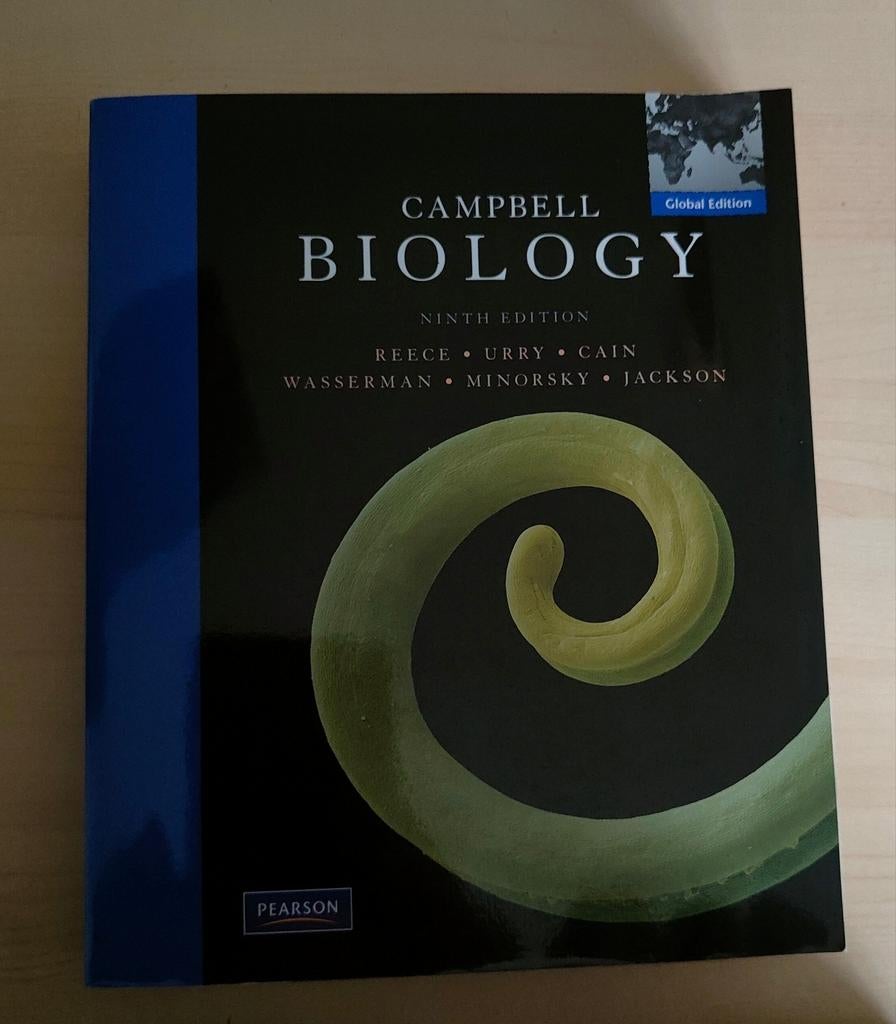 Biology Campbell (9e editie), Boeken, Ophalen of Verzenden