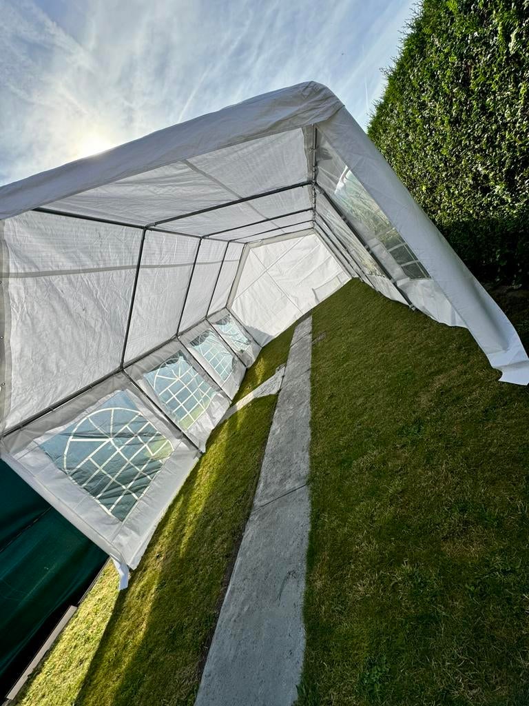 Professionele partytent te huur 4 x 8, Tuin en Terras, Ophalen, Zo goed als nieuw, Partytent