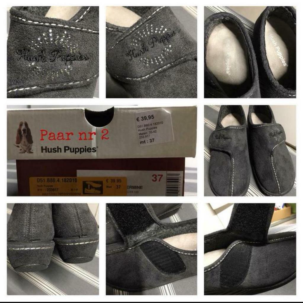 Hush Puppies gesloten pantoffel maat 37, Ophalen, Zo goed als nieuw