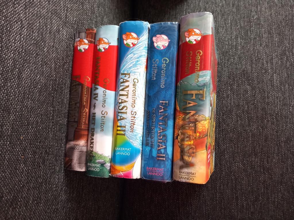 Geronimo Stilton 'Fantasia', Boeken, Ophalen of Verzenden, Gelezen, Geronimo Stilton, Fictie