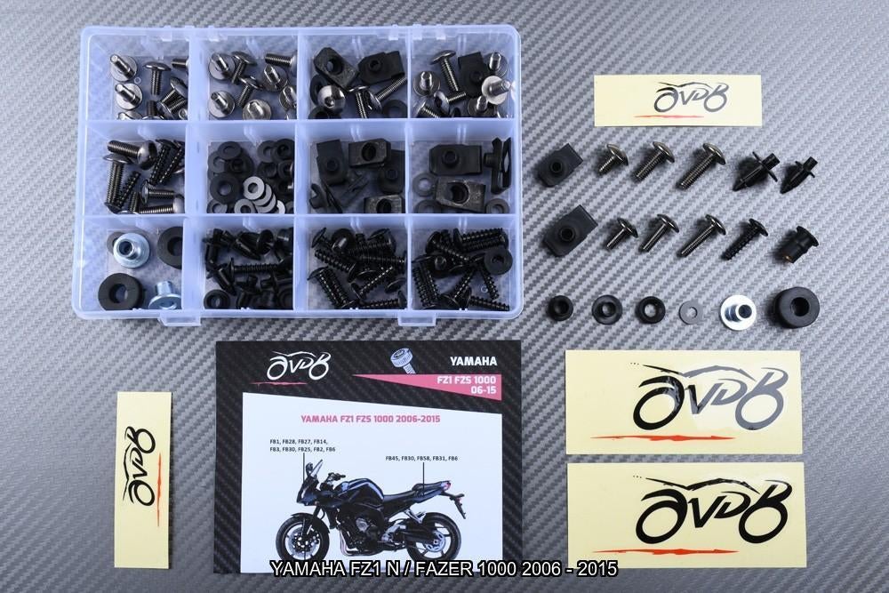 Kit visserie pour YAMAHA FZ1 FZ8 FAZER 1000 800 2006 - 2015, Motos, Enlèvement ou Envoi, Neuf