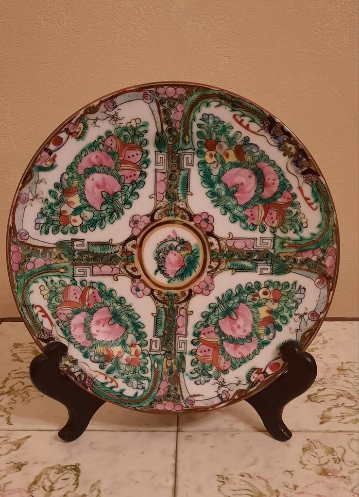 Vintage chinees wandbord, Ophalen