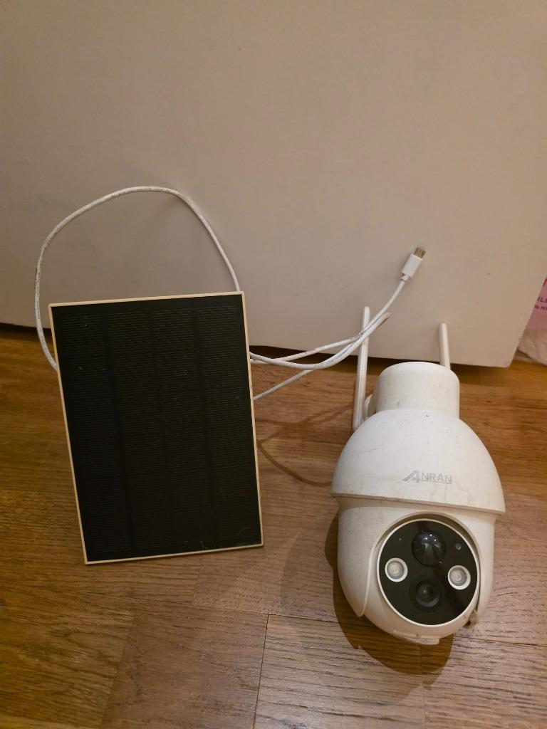 Caméra WIFI solaire ANRAN, TV, Hi-fi & Vidéo, Caméras de surveillance, Utilisé, Caméra extérieure, Enlèvement ou Envoi