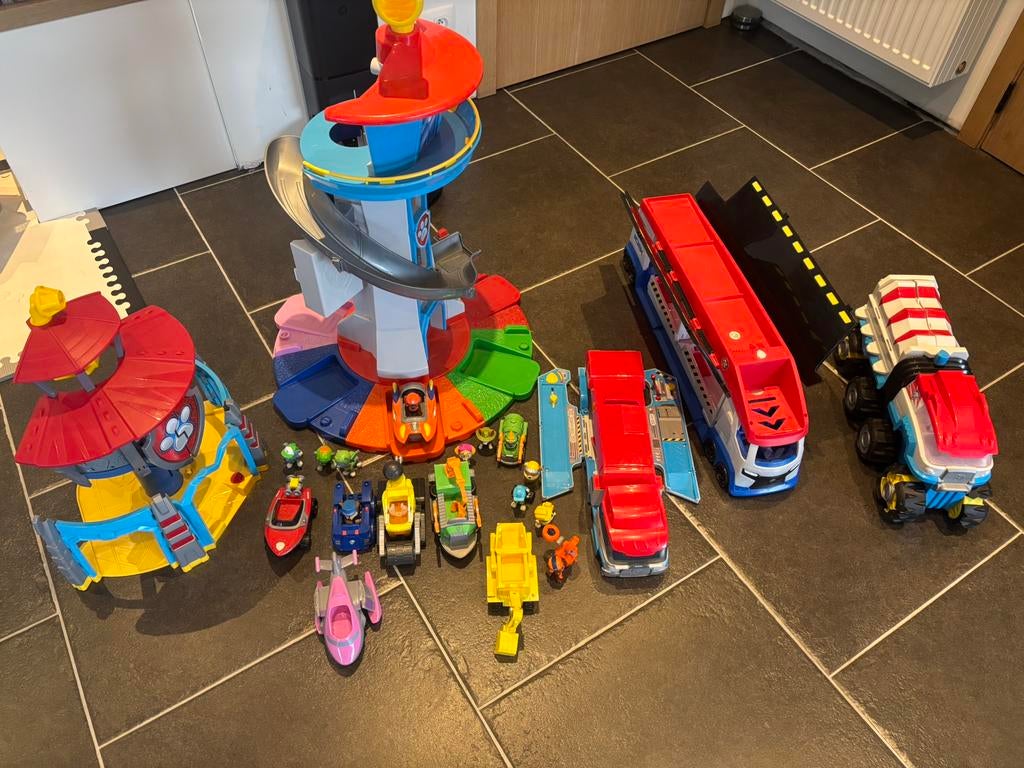 Pakket paw patrol, Enlèvement, Utilisé