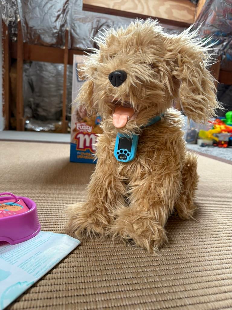 Interactieve knuffel Moji labradoodle, Ophalen, Zo goed als nieuw, Jongen of Meisje