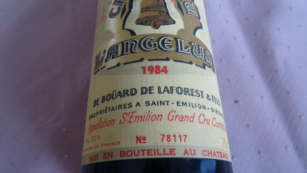 CHATEAU ANGELUS 1984 (NUMMER 78117), Verzamelen, Ophalen, Frankrijk, Rode wijn