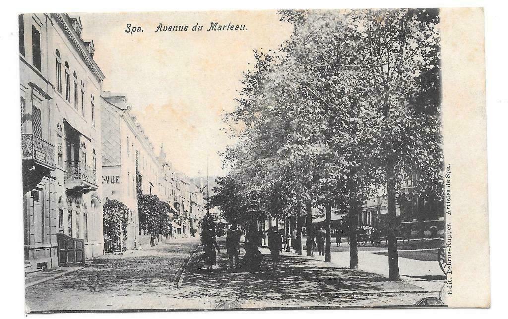 Spa Avenue du Marteau, Enlèvement ou Envoi, Avant 1920, Affranchie, Liège