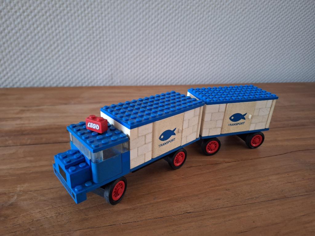 Lego 375 zeer oude truck vistransport, Ophalen of Verzenden, Gebruikt, Complete set, Lego