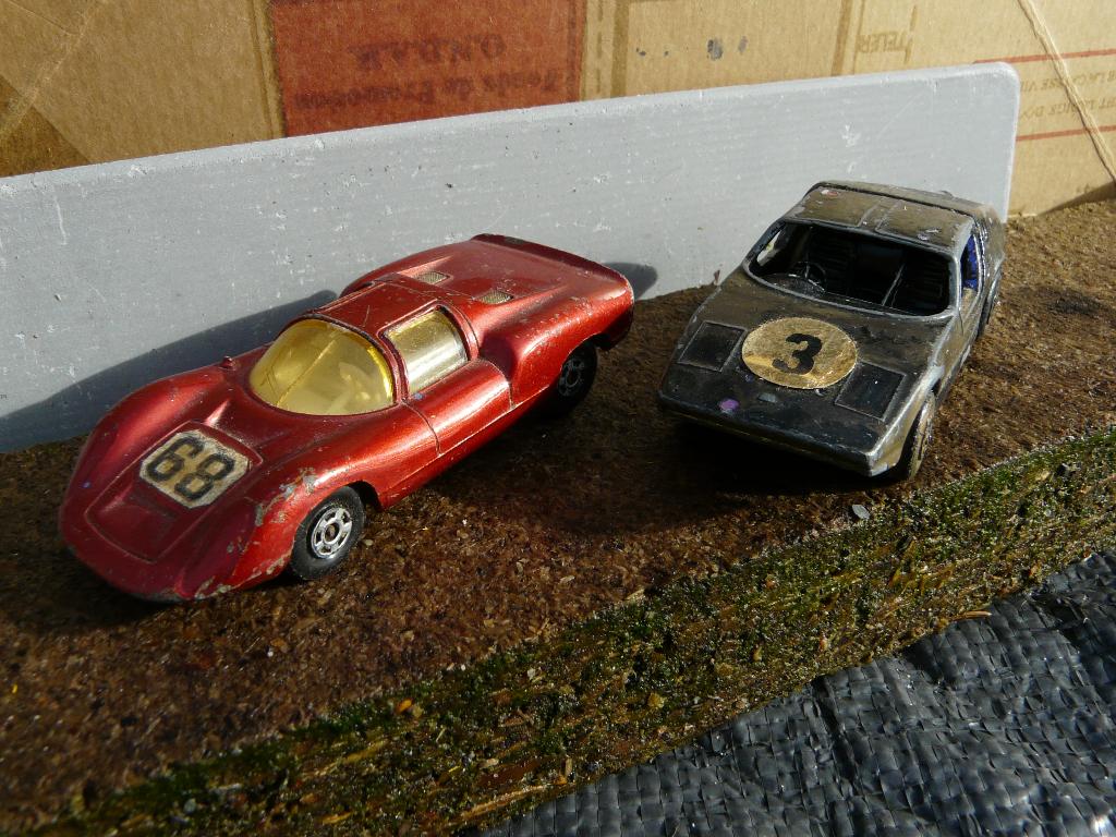Matchbox laatste twee vintage racewagens, Ophalen, Gebruikt, Auto