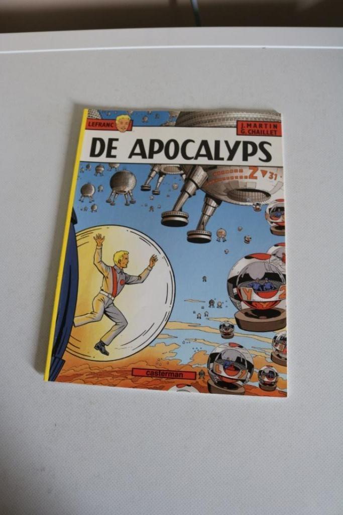 Lefranc Nr 10 : De apocalyps - sc - 1-ste druk 1987, Eén stripboek, Ophalen of Verzenden, Zo goed als nieuw