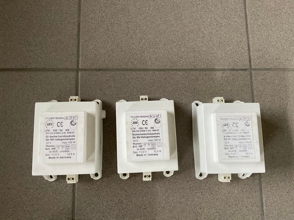 Transof 12V, Enlèvement, Utilisé