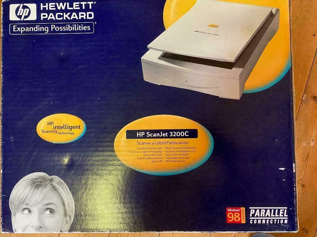 HP Scanjet 3200C, Ophalen of Verzenden, Gebruikt, Flatbedscanner