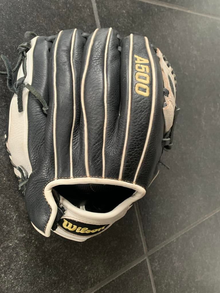 Handschoen links Wilson 12”, Ophalen of Verzenden, Zo goed als nieuw, Honkbal, Handschoen
