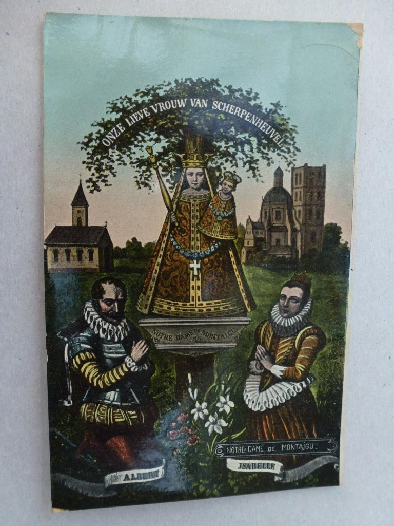 Onze Lieve Vrouw van Scherpenheuvel, Verzenden, Voor 1920, Gelopen, Vlaams-Brabant