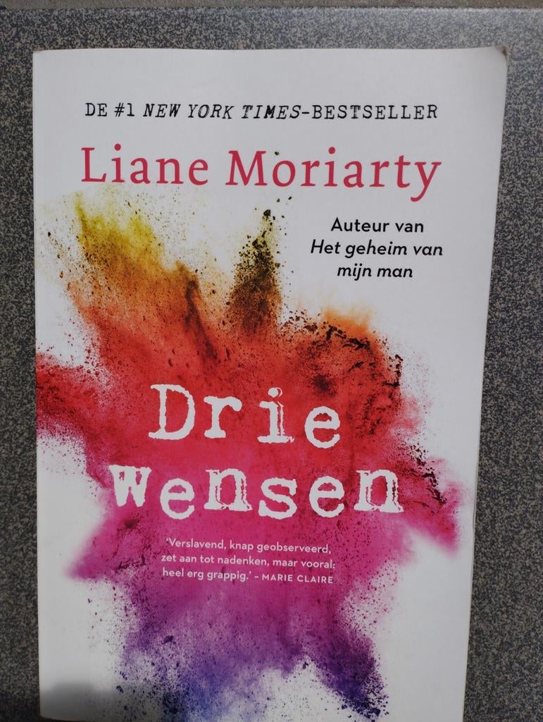 Boek drie wensen Liane Moriarty, Ophalen of Verzenden, Zo goed als nieuw