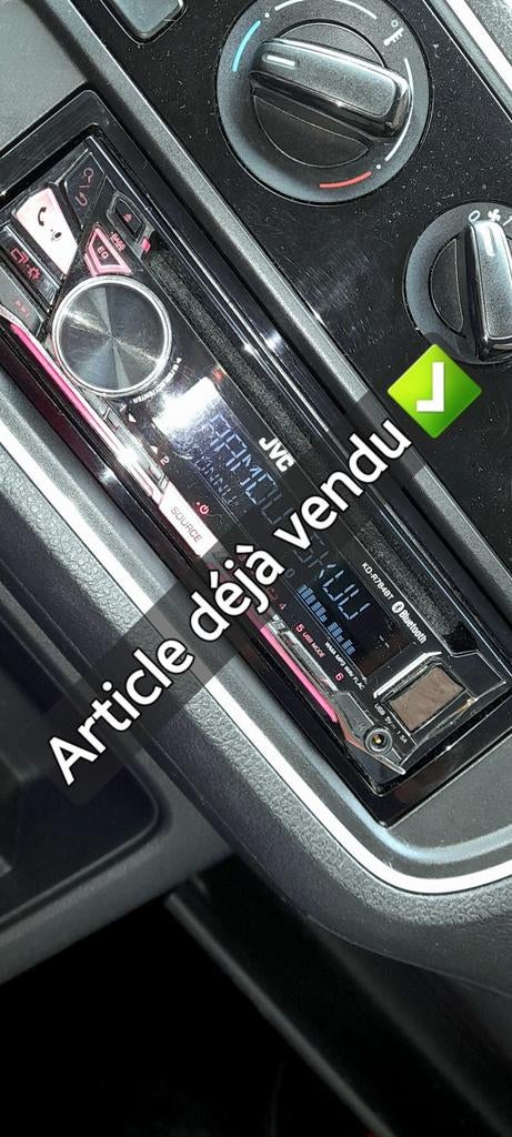 Autoradio jvc bluetooth / Article vendu ✅️, Enlèvement, Comme neuf