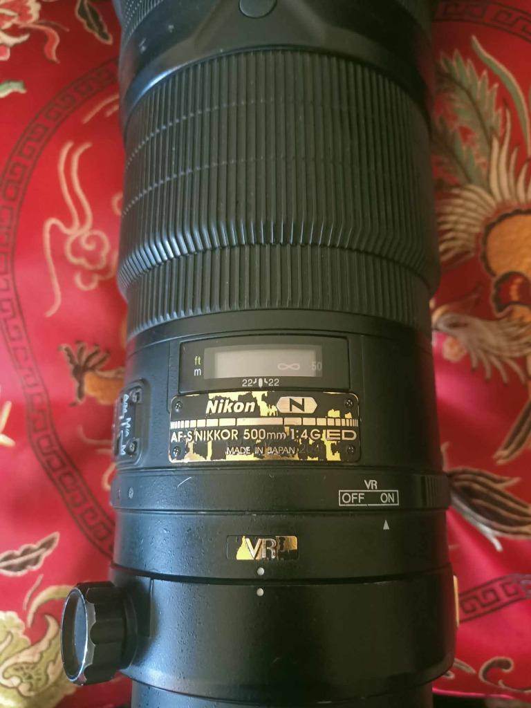 Nikon Sigma 300-800mm 500mm VR II 200-400mm 24-70mm, Ophalen of Verzenden, Zo goed als nieuw