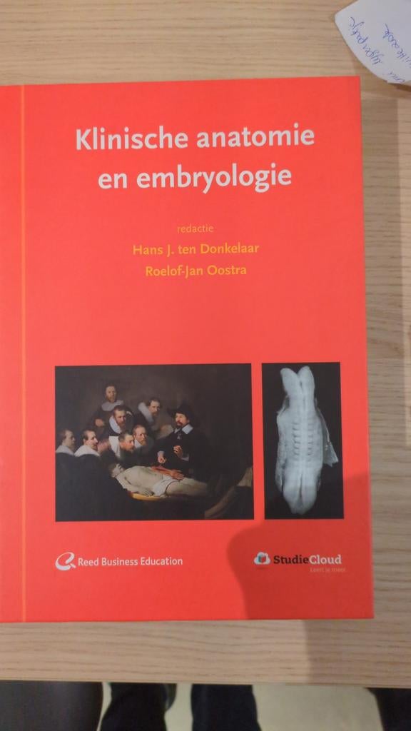 Klinische anatomie en embryologie, Enlèvement ou Envoi