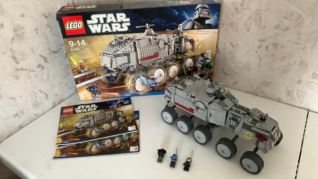 Lego 8098 Clone Turbo Tank, Kinderen en Baby's, Speelgoed | Duplo en Lego, Ophalen, Zo goed als nieuw, Lego