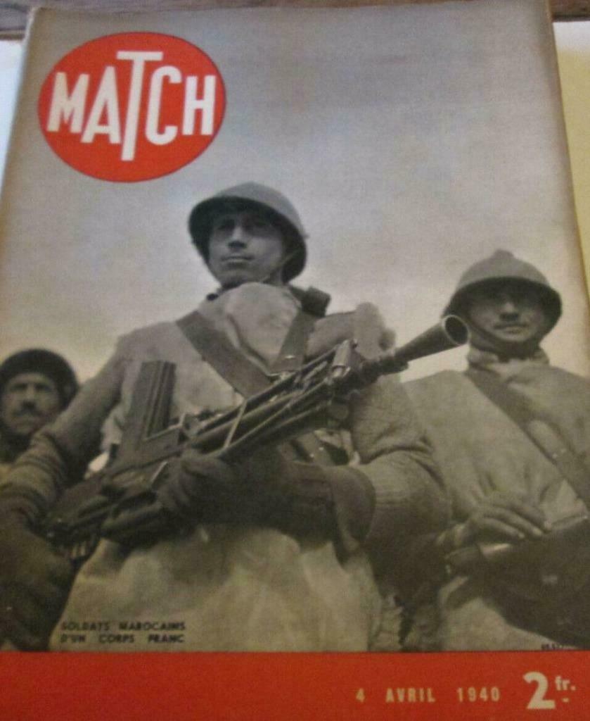 Match (voorouder van Paris-Match) 04 april 1940, Verzamelen, Tijdschriften, Kranten en Knipsels, Ophalen of Verzenden, 1920 tot 1940